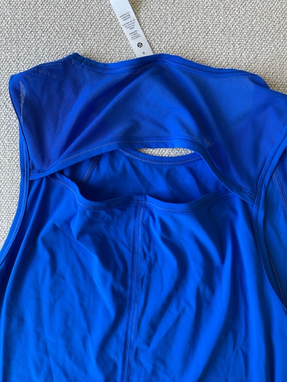 lululemon athletica Women's Blue Active Tank - Picture 4 of 6